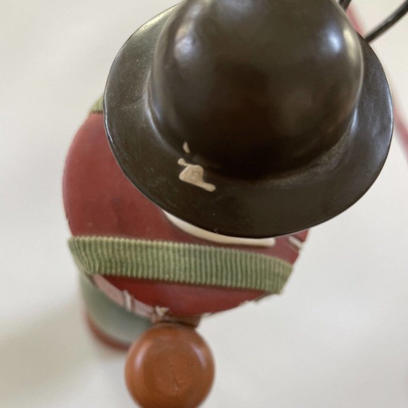 Department 56 Thanksgiving Pilgrim Figurine w/Pitchfork Folk Art Farmhouse Decor - Picture 11 of 14